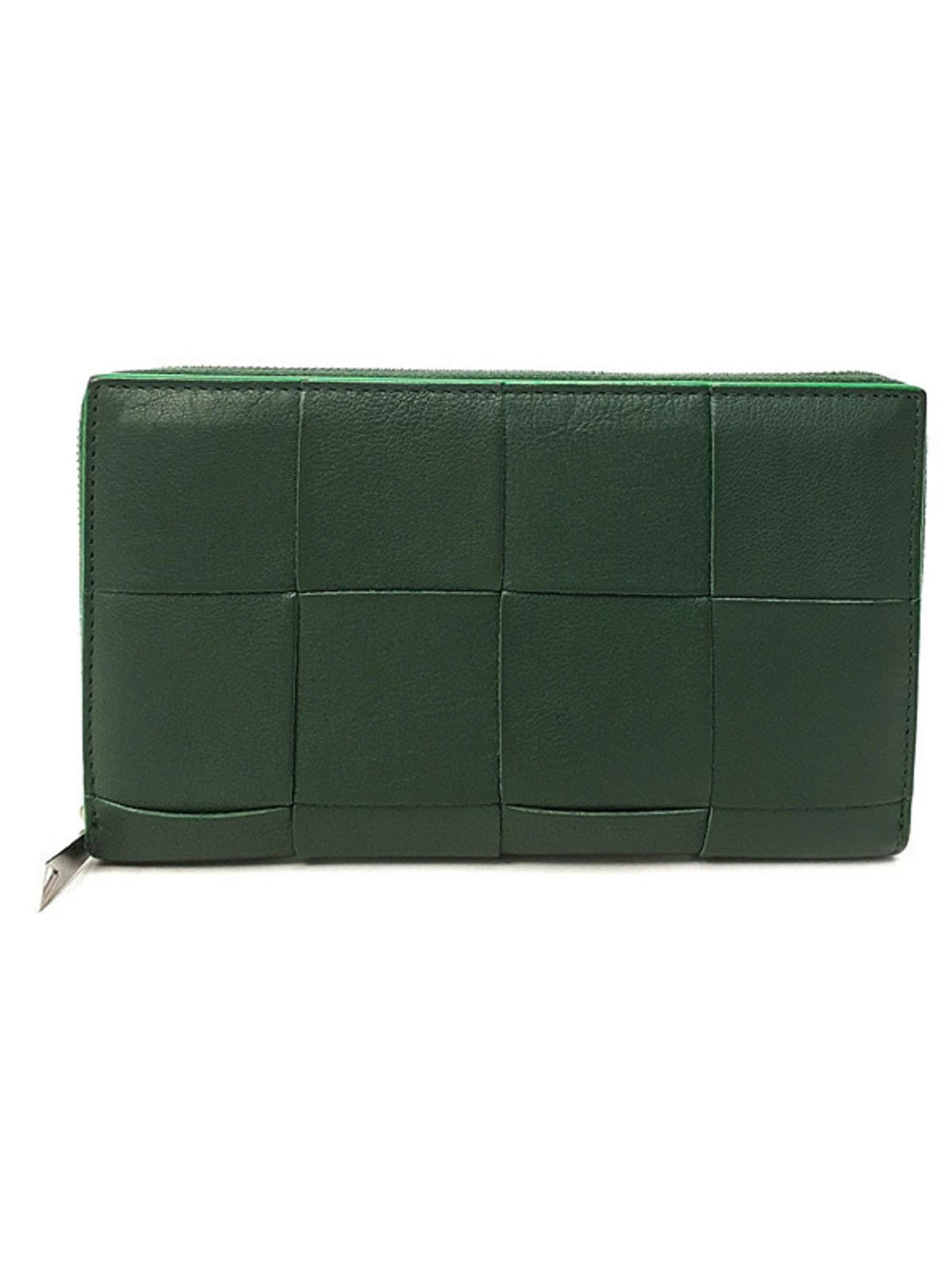 Bottega Veneta Cassette Zip Around Wallet Round Zipper Long